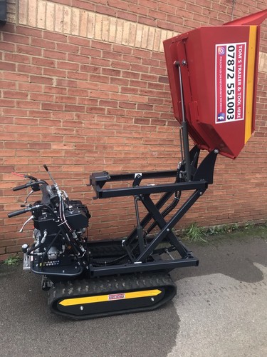 Tracked power barrow - power, hire