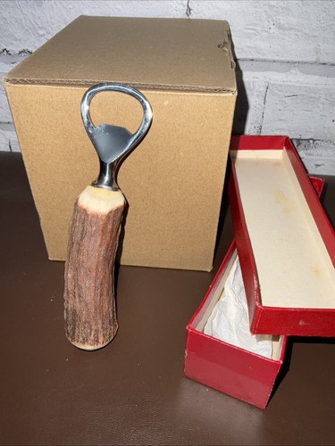 Stag antler handle bottle - stag/antler,