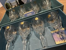 Set Of 8 Wine Glasses Crystal