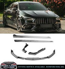 GLOSS BLACK AERO KIT FRONT LIP