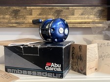 Vintage Abu Garcia Ambassadeur 4601 C4 FishingReel. 6.3:1, 4 Bearing, Very Good