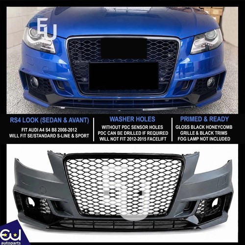 Rs4 style front bumper - rs4,