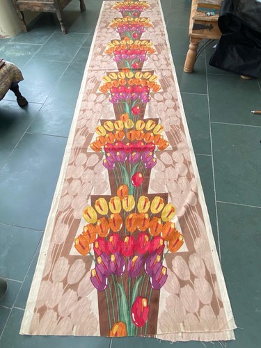 7yds fabulous art deco - fabulous,