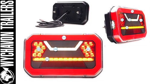 Led rear lamps - 2x,