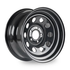4 x Tuff Torque Modular Steel Wheels Wheel 16" x 8" ET25 Black