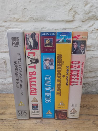 Classic westerns vhs bundle - classic,