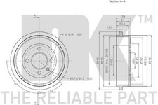 Genuine NK Rear Left Brake