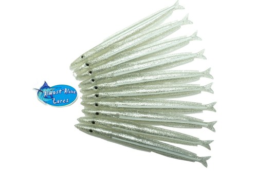 Soft plastic sand eel bait - plastic,