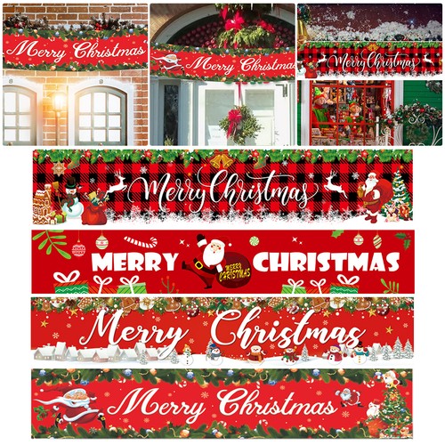 Extra large christmas banner - large,