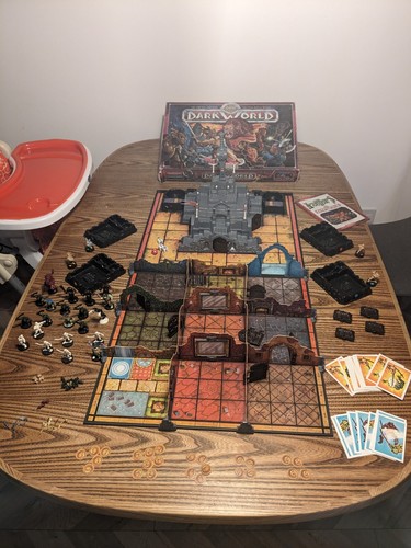 Dark world board game - world,