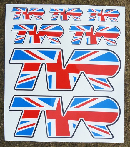 Tvr union jack - stickers, decals