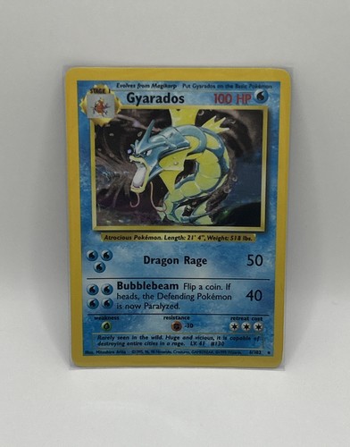 Pokémon gyarados tcg 102 - pokémon,