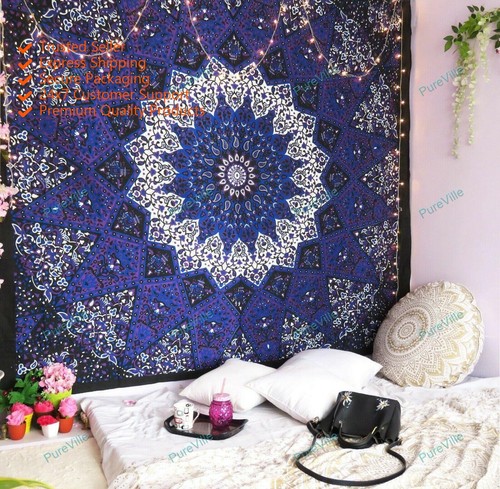Cotton bedspread tapestry - cotton,