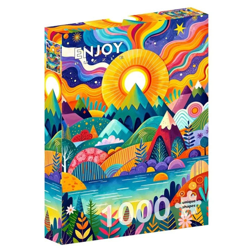 Puzzle 1000 enchanting horizon - puzzle,