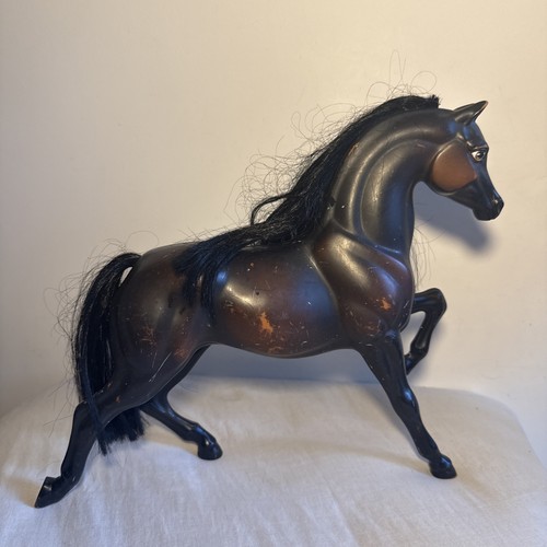 Vintage horse toy - vintage, plastic