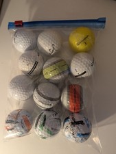 12 x Mixed Brand Golf Balls – Lake Balls  – TaylorMade, Callaway etc.
