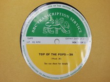 BBC 304 Transcription Disc TOP