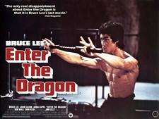 ENTER THE DRAGON 1973 quad
