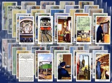 WILLS 1938 RAILWAY EQUIPMENT CIGARETTE CARDS FULL SET OF 50