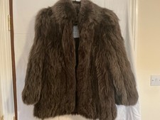 REAL FOX FUR COAT REAL FUR