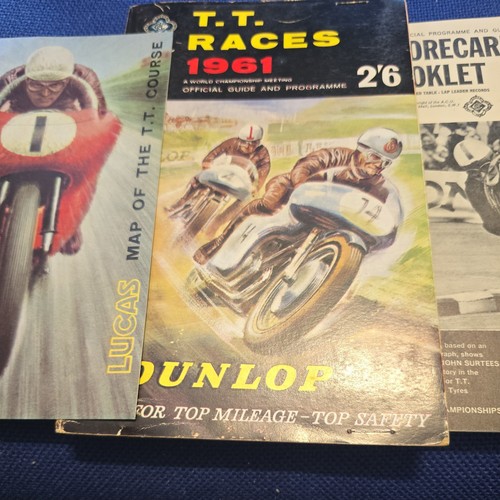 Isle man 1961 races - t.t.,