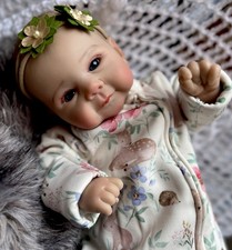 Reborn baby doll..21 Inches In Length!! Painted Hair. Beattie