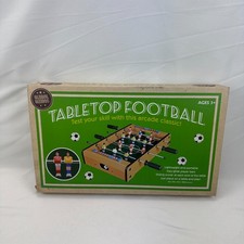 Global Gizmos Tabletop Football Mini Foosball Table 51 x 31cm Portable Game
