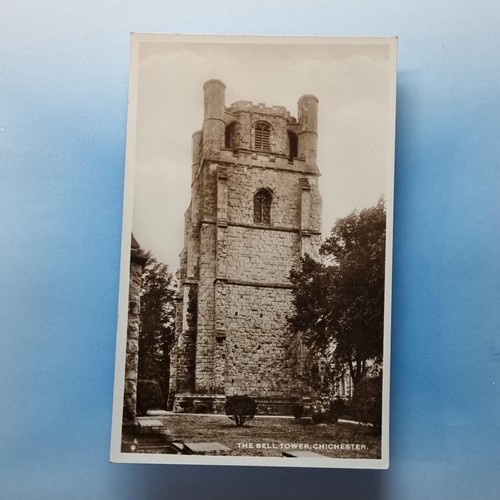 Chichester postcard c1930 real - chichester,