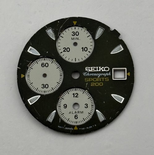 Seiko 7t32 6l58 watch - 7t32-6l58, dial