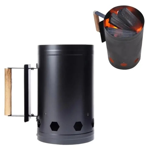 Charcoal chimney starter - charcoal,