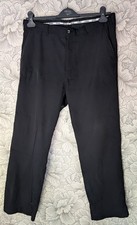 PING Windproof Golf Trousers Black 34W/27L Used