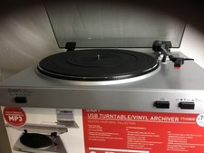 Ion USB  Record Player Turntable Vinyl TTUSB05XL with Line Input & USB lead