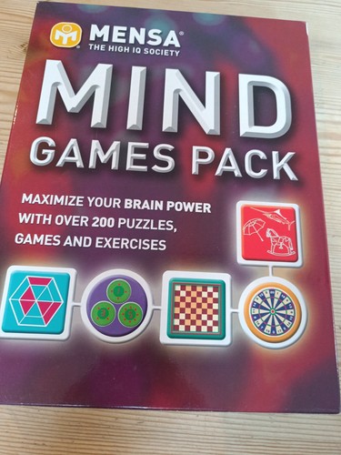 Mensa min games pack over - games,