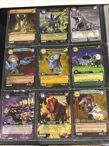 114 dinosaur king cards bundle - 114,