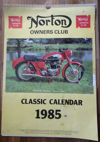 Norton owners club classic - norton,