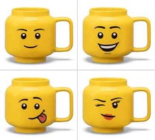 LEGO MINIFIGURE HEAD CERAMIC