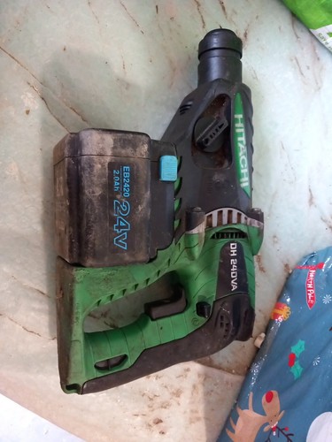 Hitachi 24dva sds rotary - hitachi,