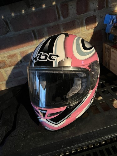 Kbc pink crash - kbc, helmet