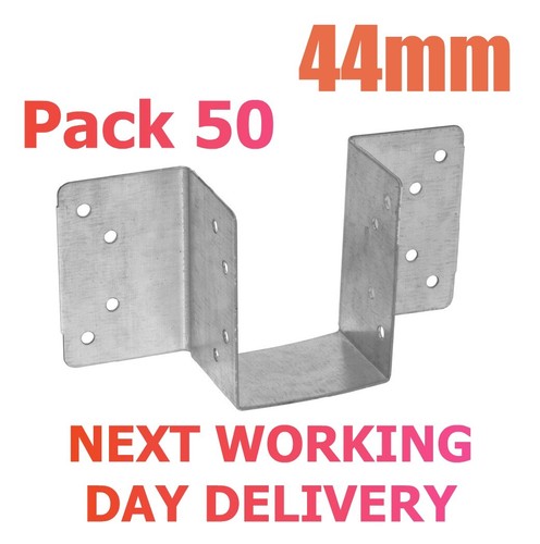 Mini joist hangers 44mm - 44mm, pack