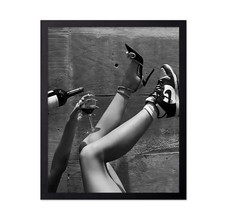 Champagne Poster - Fashion