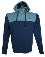 LYLE AND SCOTT HOODY ZIP NECK