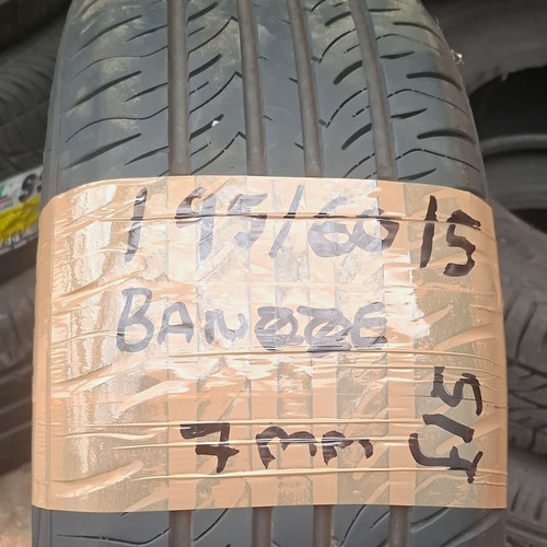 Part worn tyre - worn, 195/60/15