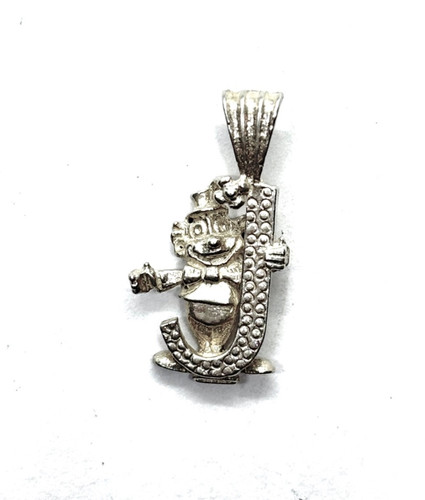 Vintage sterling silver clown - sterling,