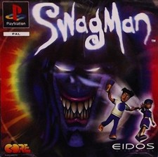 SwagMan - Sony PS1 PlayStation 1 Action Adventure Puzzle Video Game