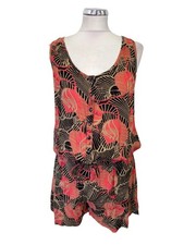 BNWT NEXT CORAL, BLACK & KHAKI
