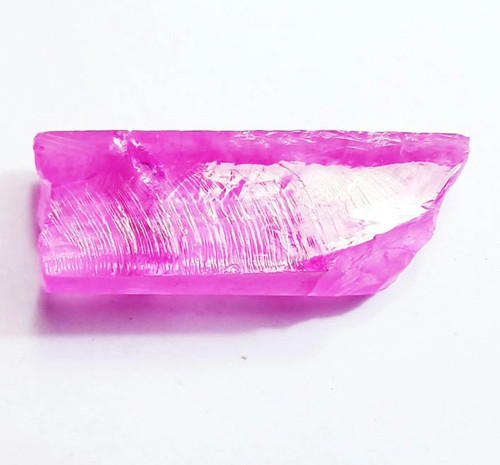 Natural pink sapphire - pink, rough