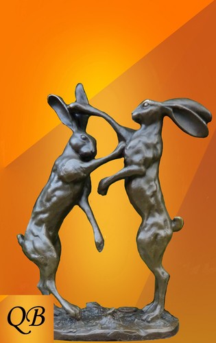 Art deco bronze statue - deco,