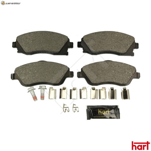 Brake pad set - ,