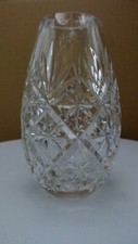Vintage Cut Lead Crystal vase