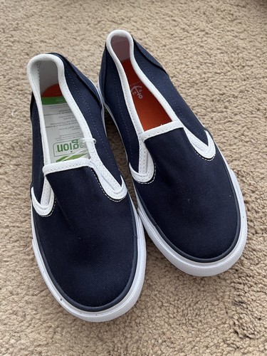Lands end boys navy canvas - end,